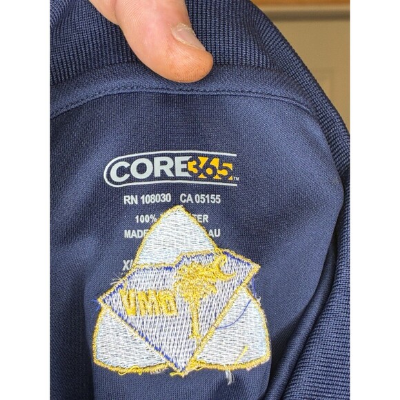 Nascar Shirt Womens X Large Polo Darlington Raceway Blue Short Sleeve Core 365 - Picture 6 of 9